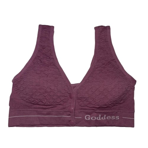 Goddess Deep Plum Seamless Push-Up Bra