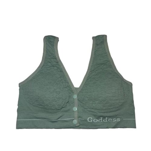 Goddess Sage Green Seamless Push-Up Bra