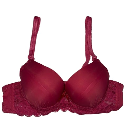 Confidence Boosting Shocking Pink Lace Bra