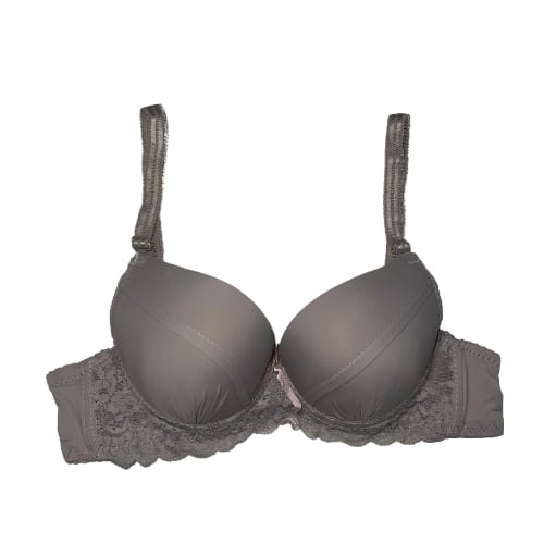 Confidence Boosting Silver Grey Lace Bra