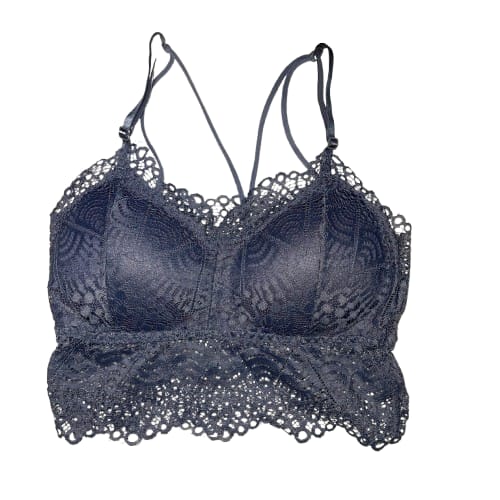 Lace Elegance: The Bralette That Redefines Feminine Charm - Gray