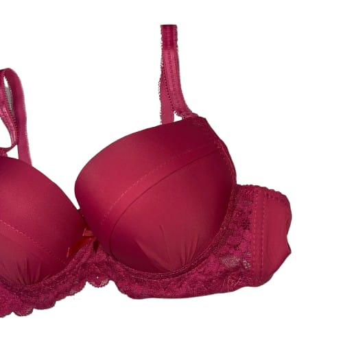 Confidence Boosting Shocking Pink Lace Bra